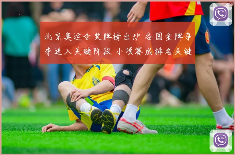 北京奥运会奖牌榜出炉 各国金牌争夺进入关键阶段 小项赛成排名关键